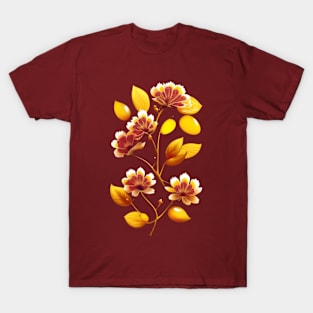 Modern Sunflower Vector Shirt T-Shirt